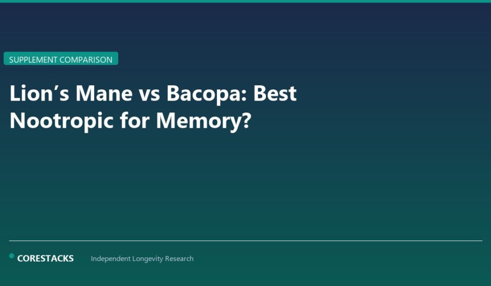 Lion’s Mane vs Bacopa: Best Nootropic for Memory? - CoreStacks featured image