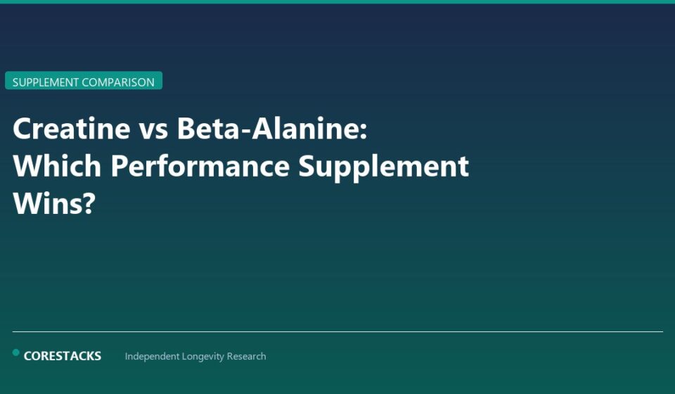 Creatine vs Beta-Alanine: Which Performance Supplement Wins? - CoreStacks featured image