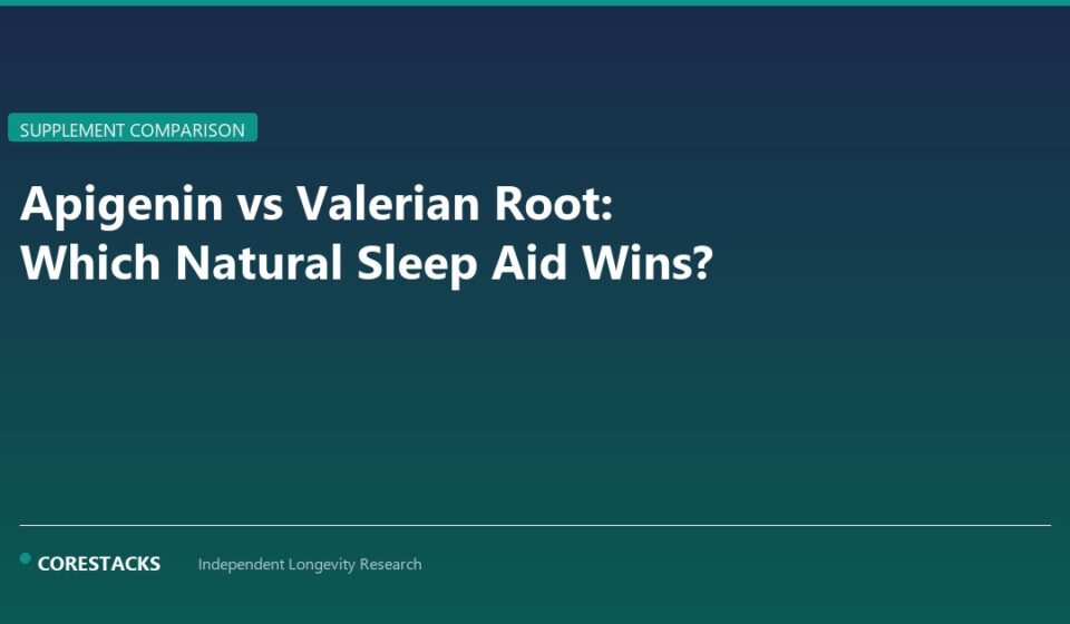 Apigenin vs Valerian Root: Which Natural Sleep Aid Wins? - CoreStacks featured image