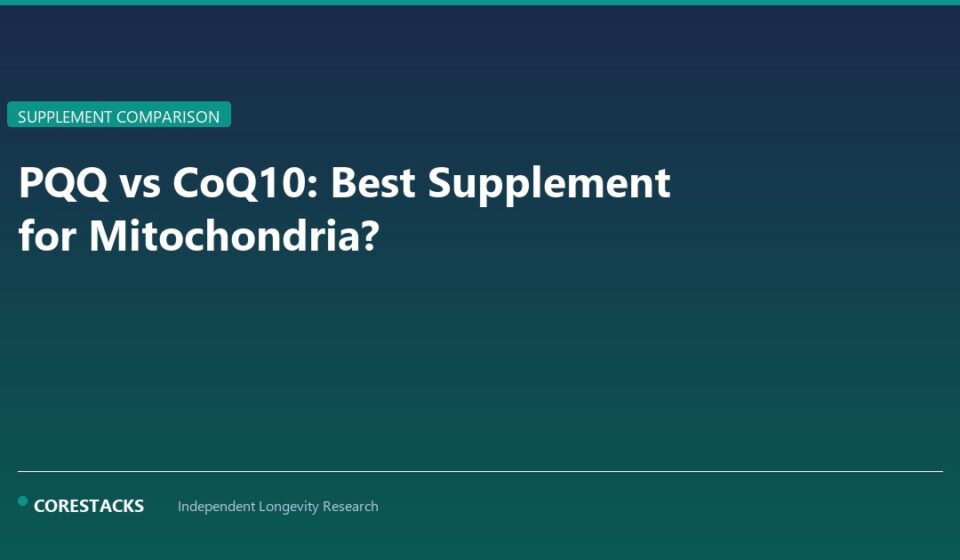 PQQ vs CoQ10: Best Supplement for Mitochondria? - CoreStacks featured image