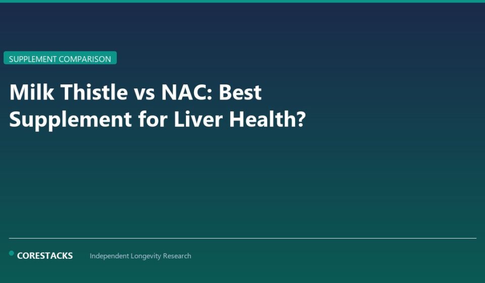 Milk Thistle vs NAC: Best Supplement for Liver Health? - CoreStacks featured image