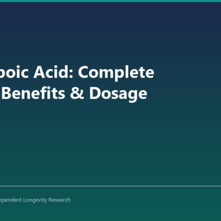 Alpha-Lipoic Acid: Complete Guide to Benefits & Dosage - CoreStacks featured image