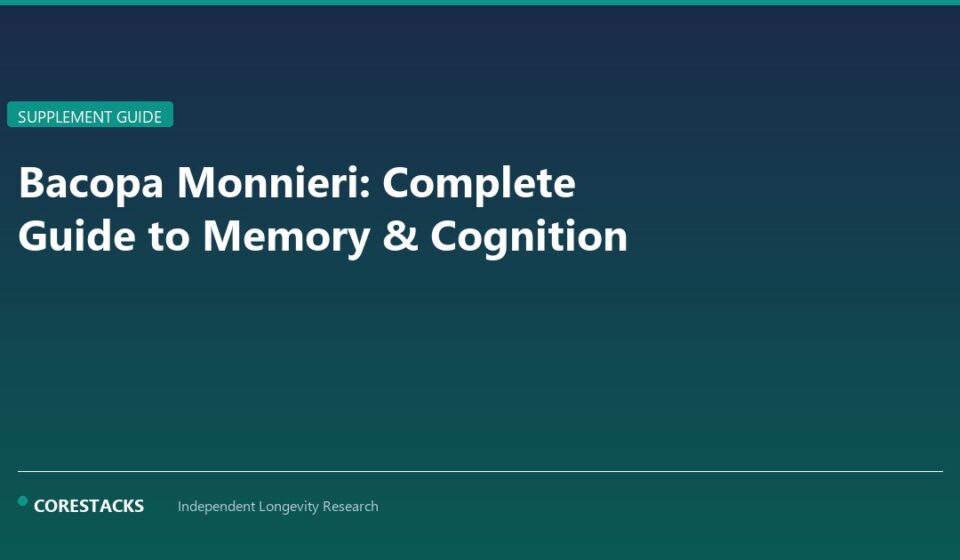 Bacopa Monnieri: Complete Guide to Memory & Cognition - CoreStacks featured image