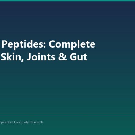 Collagen Peptides: Complete Guide to Skin, Joints & Gut - CoreStacks featured image