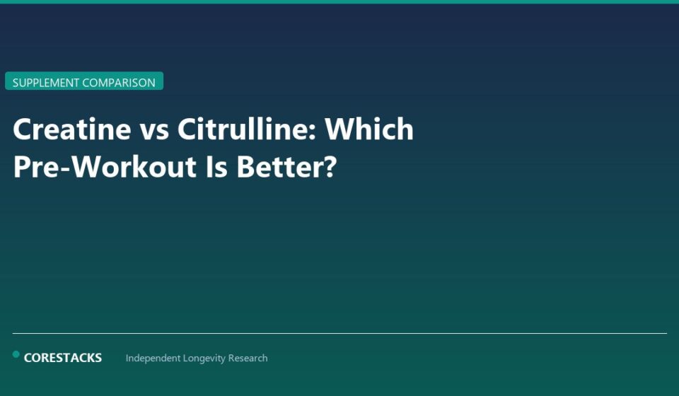 Creatine vs Citrulline: Which Pre-Workout Is Better? - CoreStacks featured image