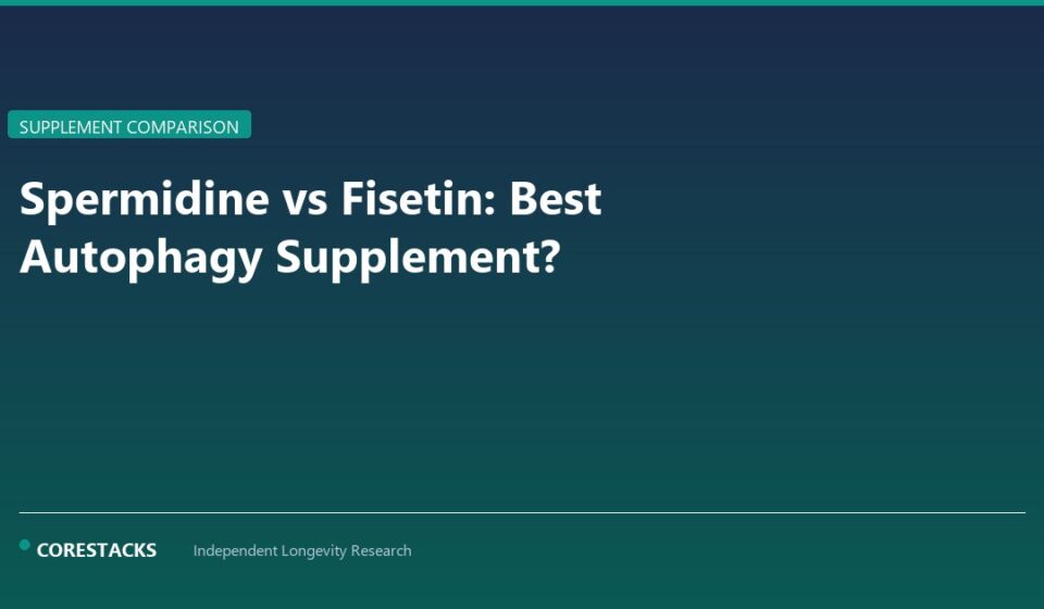 Spermidine vs Fisetin: Best Autophagy Supplement? - CoreStacks featured image