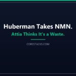 NMN supplement capsules with longevity research debate concept