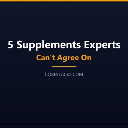 Longevity supplement bottles representing expert disagreement