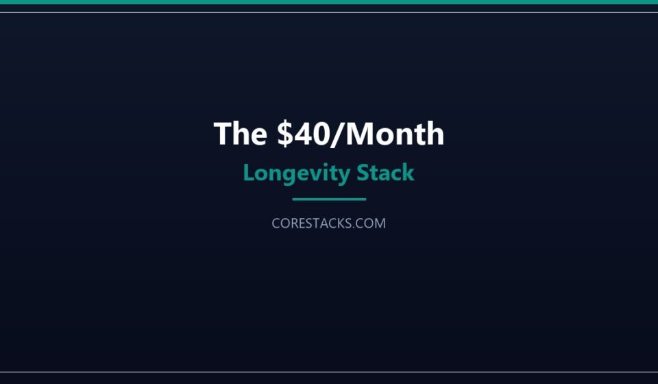 Four essential longevity supplements omega-3 vitamin D magnesium creatine