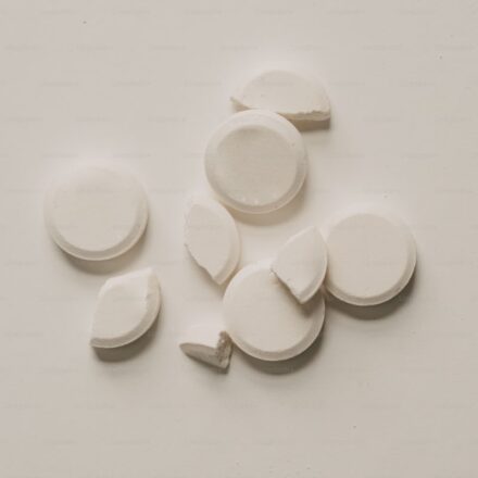 Magnesium supplement taken before bedtime for sleep