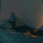 Peaceful dark bedroom setting for optimal sleep protocol and sleep hygiene