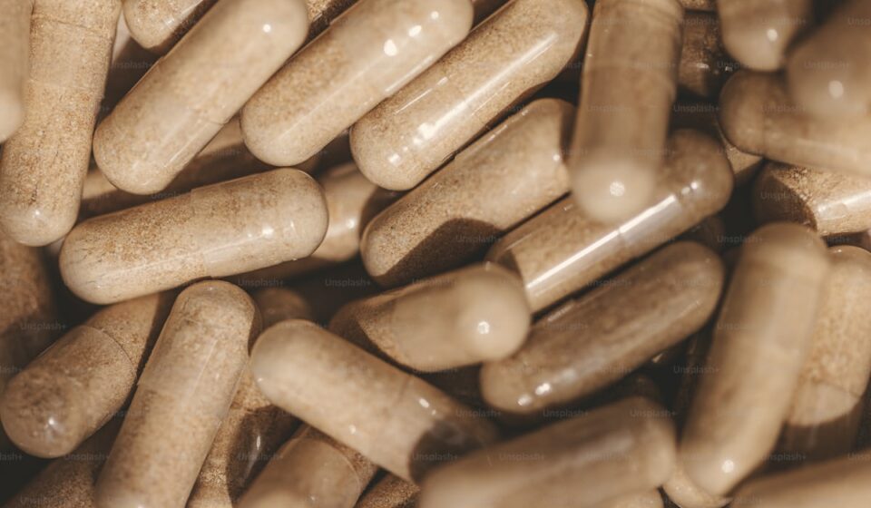 Milk thistle supplement with silymarin extract for liver support