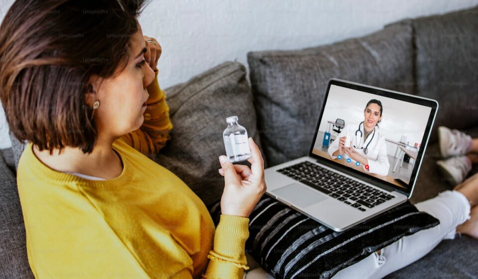 Telehealth consultation with doctor for peptide therapy and medical oversight