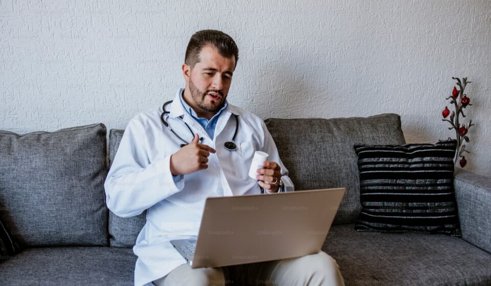 Prescription medication and telehealth consultation for tirzepatide therapy